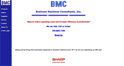 Desktop Screenshot of bmc-inc.com